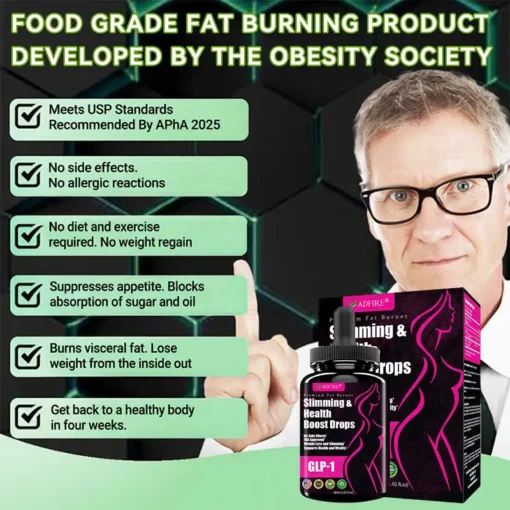 ADFIRE® Moringa Weight Loss & Health Boosting Drops GLP-1
