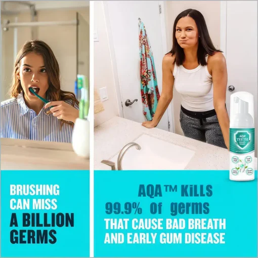 AQA™ NEW TEETH Mouthwash - Solve all Oral Problems
