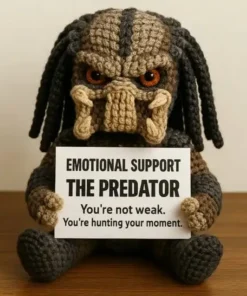 CZTICLE® Creepy Crochet Emotional Support Doll D01