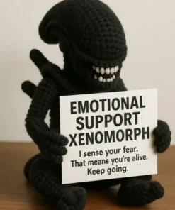 CZTICLE® Creepy Crochet Emotional Support Doll D01