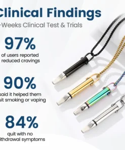 CZTICLE® Quitlace Nicotine-Free Craving Relief Necklace