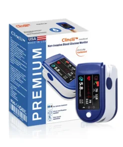 Clinclii™ 𝐍𝐨𝐧-𝐈𝐧𝐯𝐚𝐬𝐢𝐯𝐞 𝐁𝐥𝐨𝐨𝐝 𝐆𝐥𝐮𝐜𝐨𝐬𝐞 𝐌𝐨𝐧𝐢𝐭𝐨𝐫 – Pain-Free & 99.9% Accurate