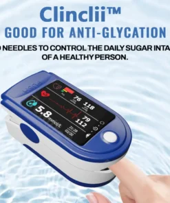 Clinclii™ 𝐍𝐨𝐧-𝐈𝐧𝐯𝐚𝐬𝐢𝐯𝐞 𝐁𝐥𝐨𝐨𝐝 𝐆𝐥𝐮𝐜𝐨𝐬𝐞 𝐌𝐨𝐧𝐢𝐭𝐨𝐫 – Pain-Free & 99.9% Accurate