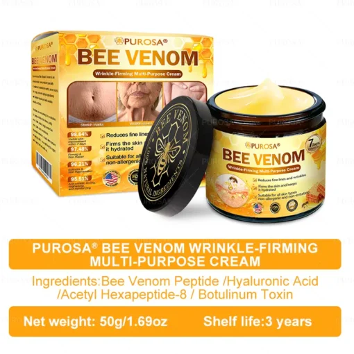 Made and Shipped from USA ✨ PUROSA® Bee Venom Wrinkle-Firming Multi-purpose Cream