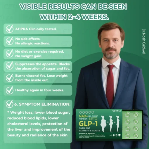 𝐶𝑍𝑇𝐼𝐶𝐿𝐸® 𝐺𝐿𝑃-1 𝑆𝑙𝑖𝑚𝑚𝑖𝑛𝑔 & 𝐻𝑒𝑎𝑙𝑡ℎ 𝑁𝑎𝑠𝑎𝑙 𝑅𝑖𝑛𝑔