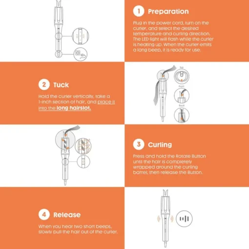 CZTICLE® Automatic Curling Iron