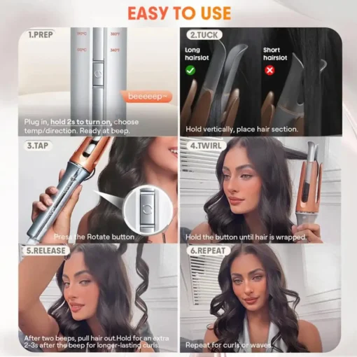 CZTICLE® Automatic Curling Iron