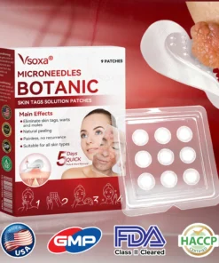 CZTICLE® Microneedles Botanical Skin Tags Solution Patches