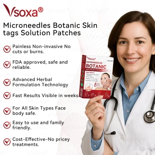 CZTICLE® Microneedles Botanical Skin Tags Solution Patches