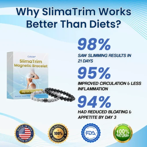 Czticle® SlimaTrim Magnetic Bracelet