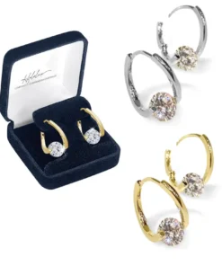 CZTICLE®Lymphvity MagneTherapy Germanium Earrings